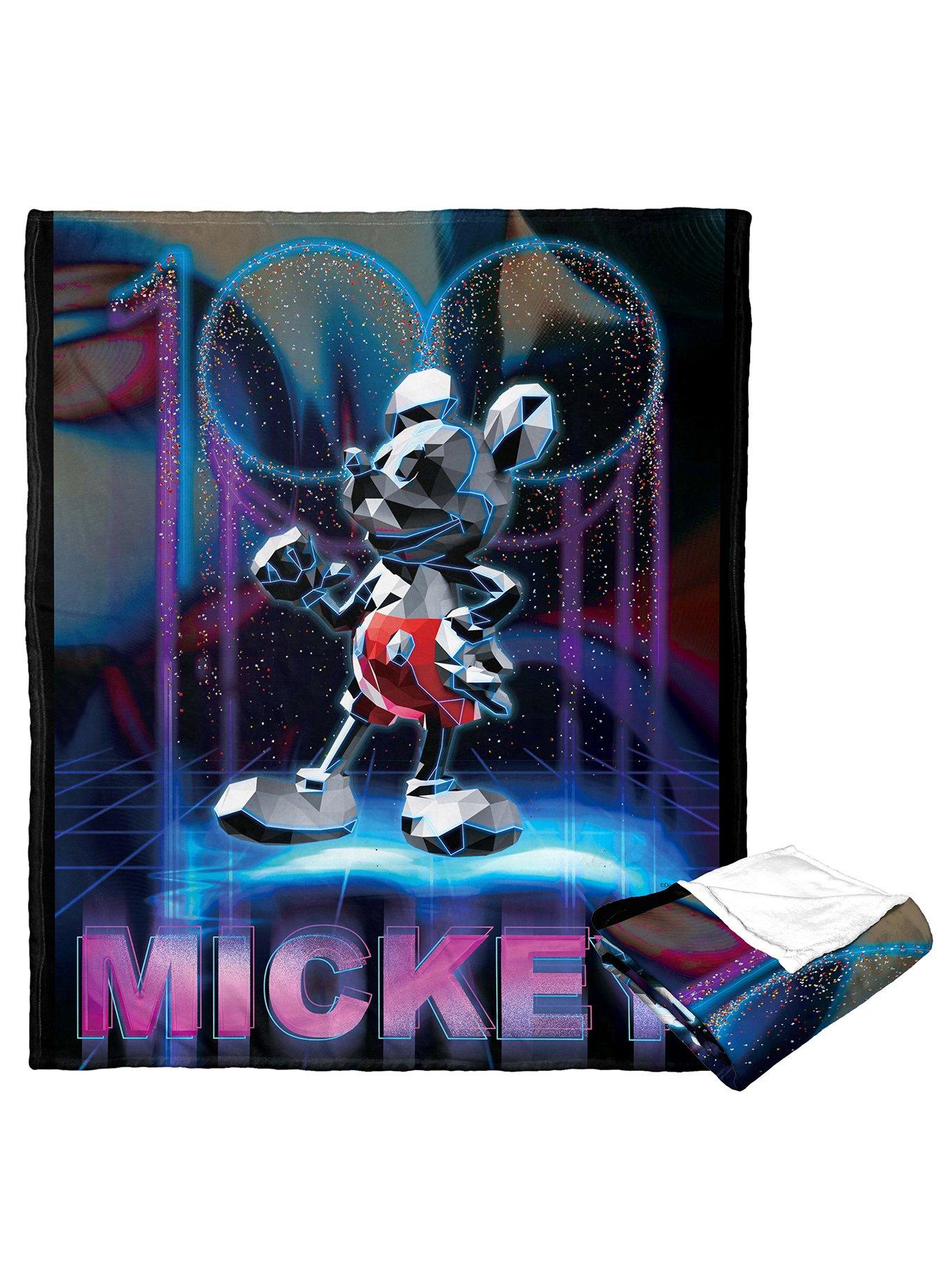 Disney100 Mickey Mouse One Hundred Silk Touch Throw Blanket, , hi-res