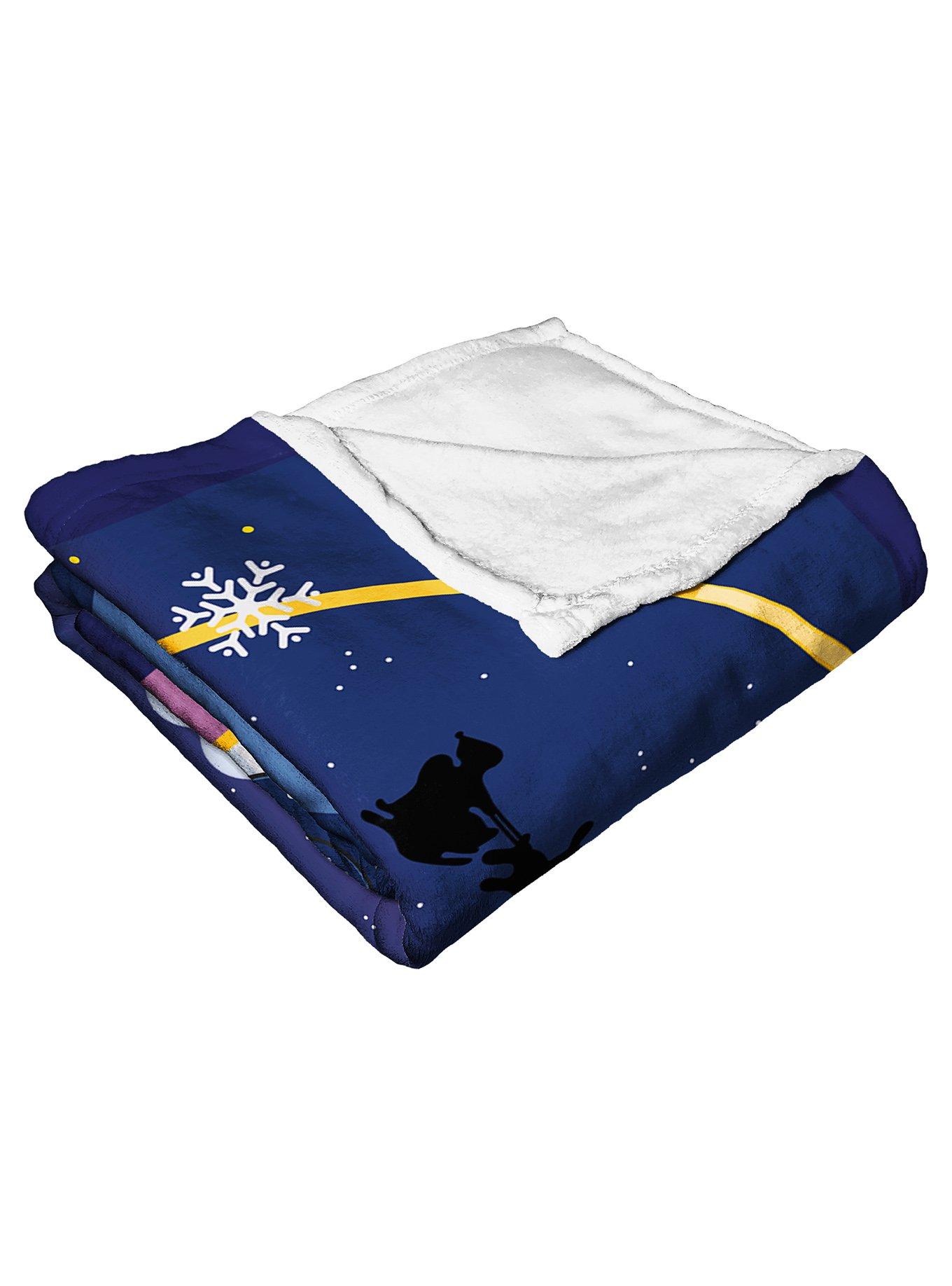 The Polar Express All Aboard Silk Touch Throw Blanket, , alternate
