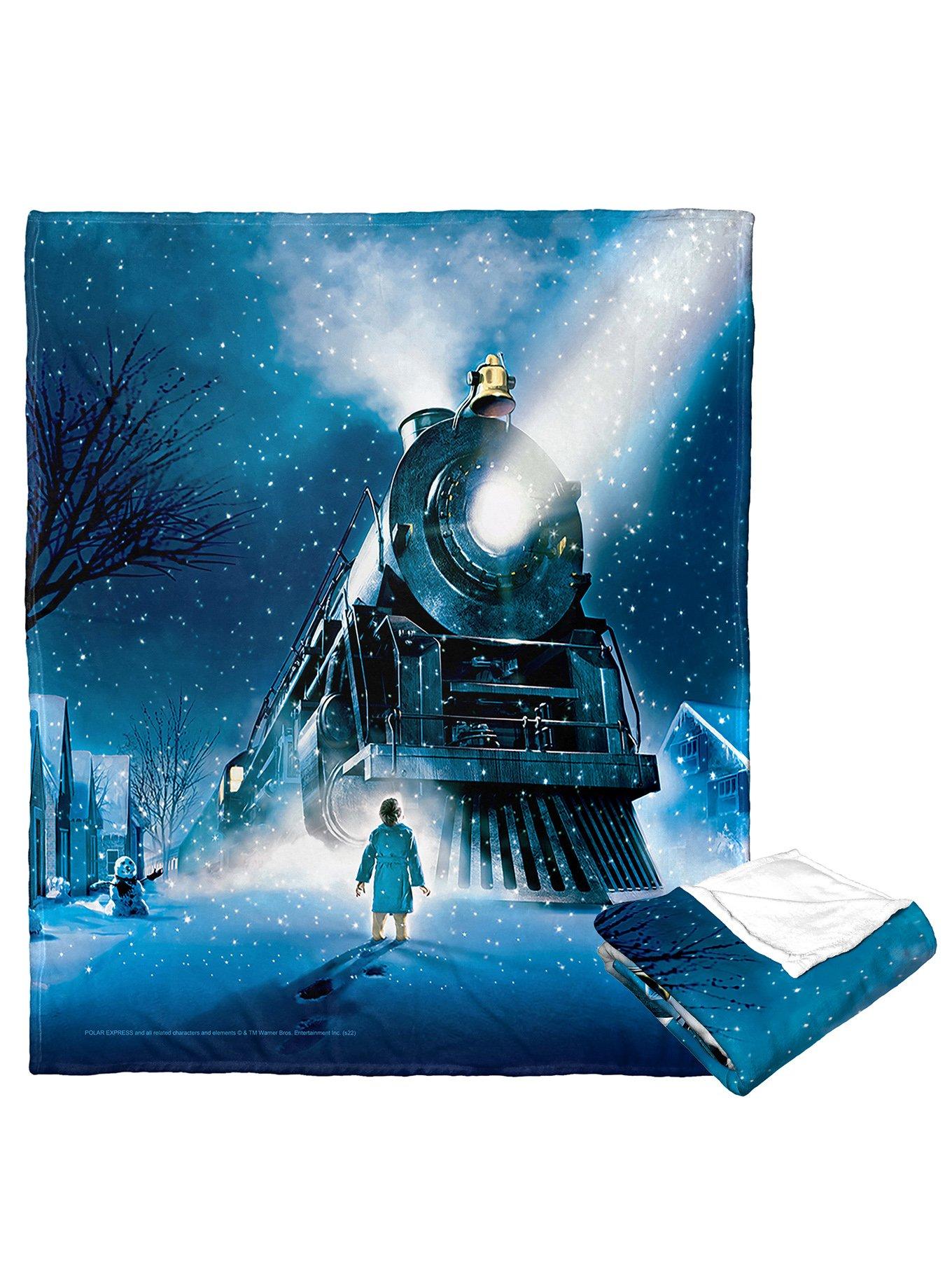 The Polar Express The Arrival Silk Touch Throw Blanket, , hi-res