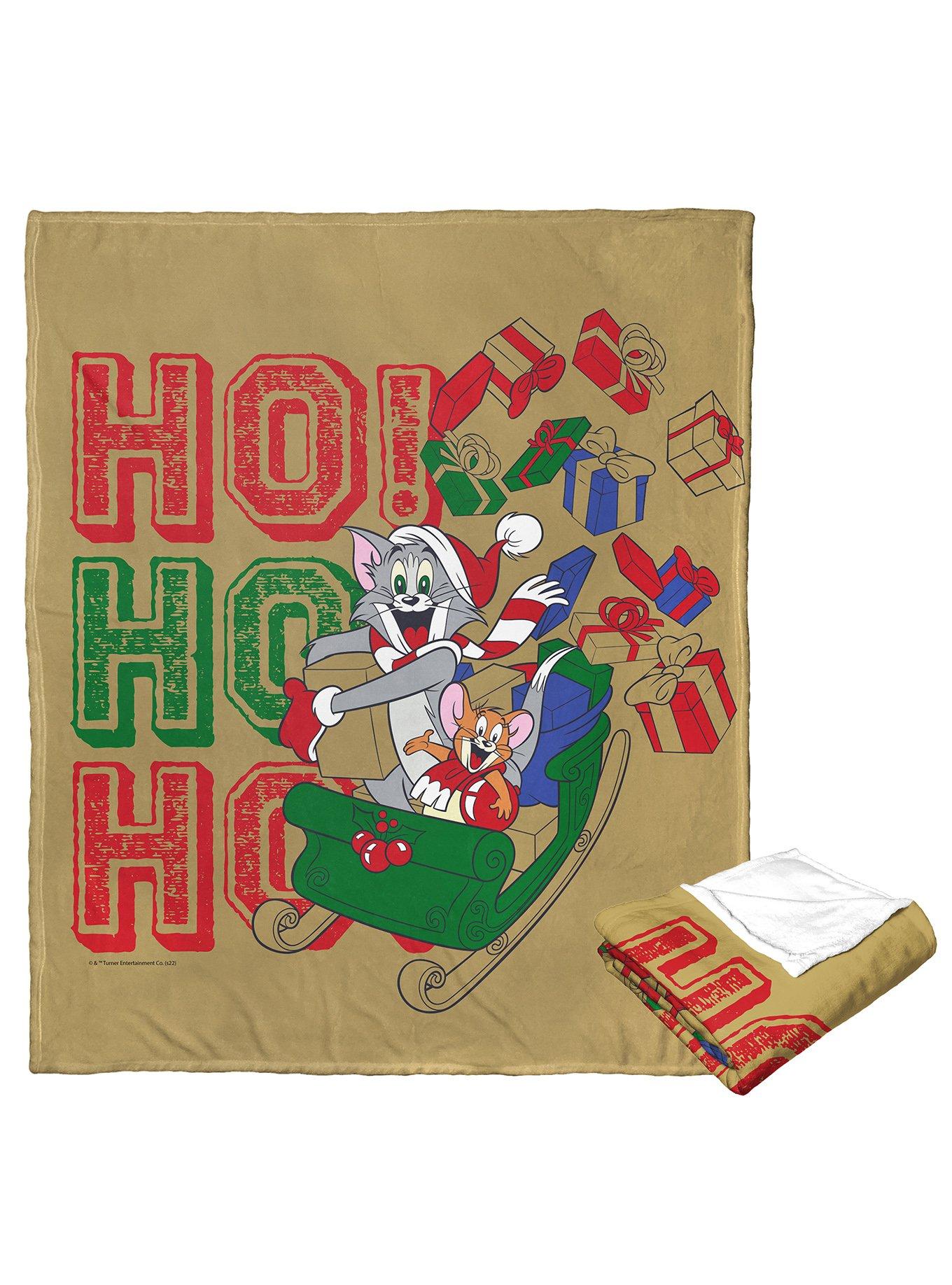 Tom And Jerry Present Delivery Silk Touch Throw