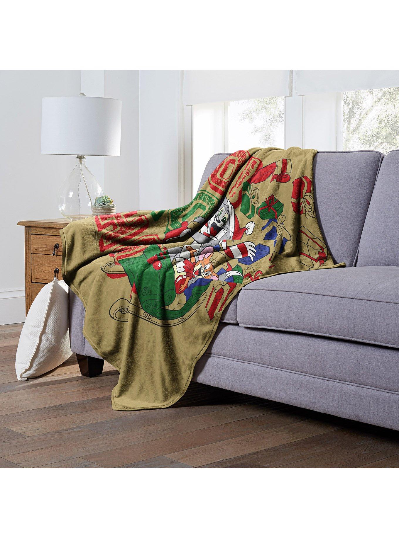 Tom And Jerry Present Delivery Silk Touch Throw, , alternate