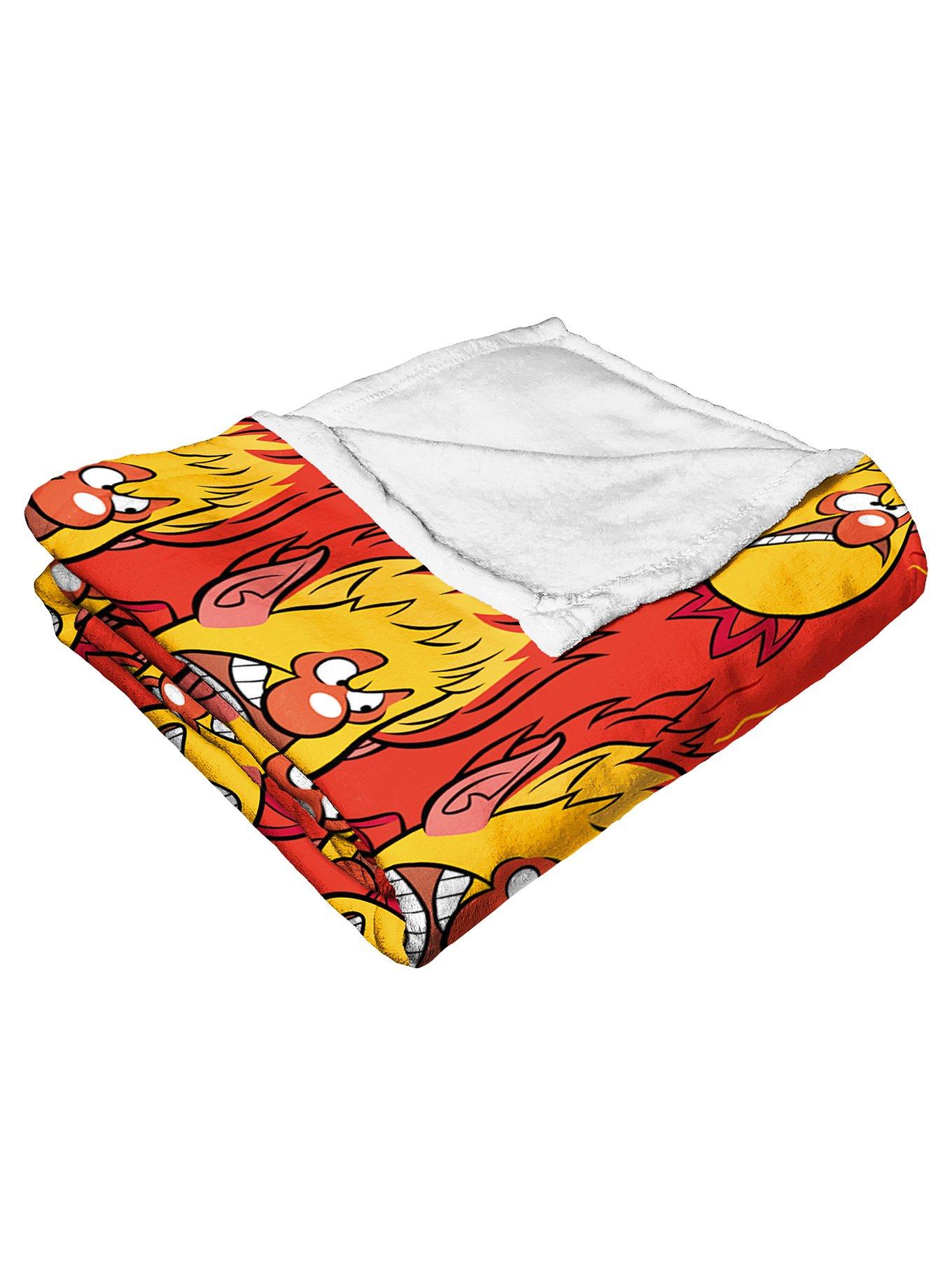 The Year Without A Santa Claus Flaming Mad Silk Touch Throw, , alternate