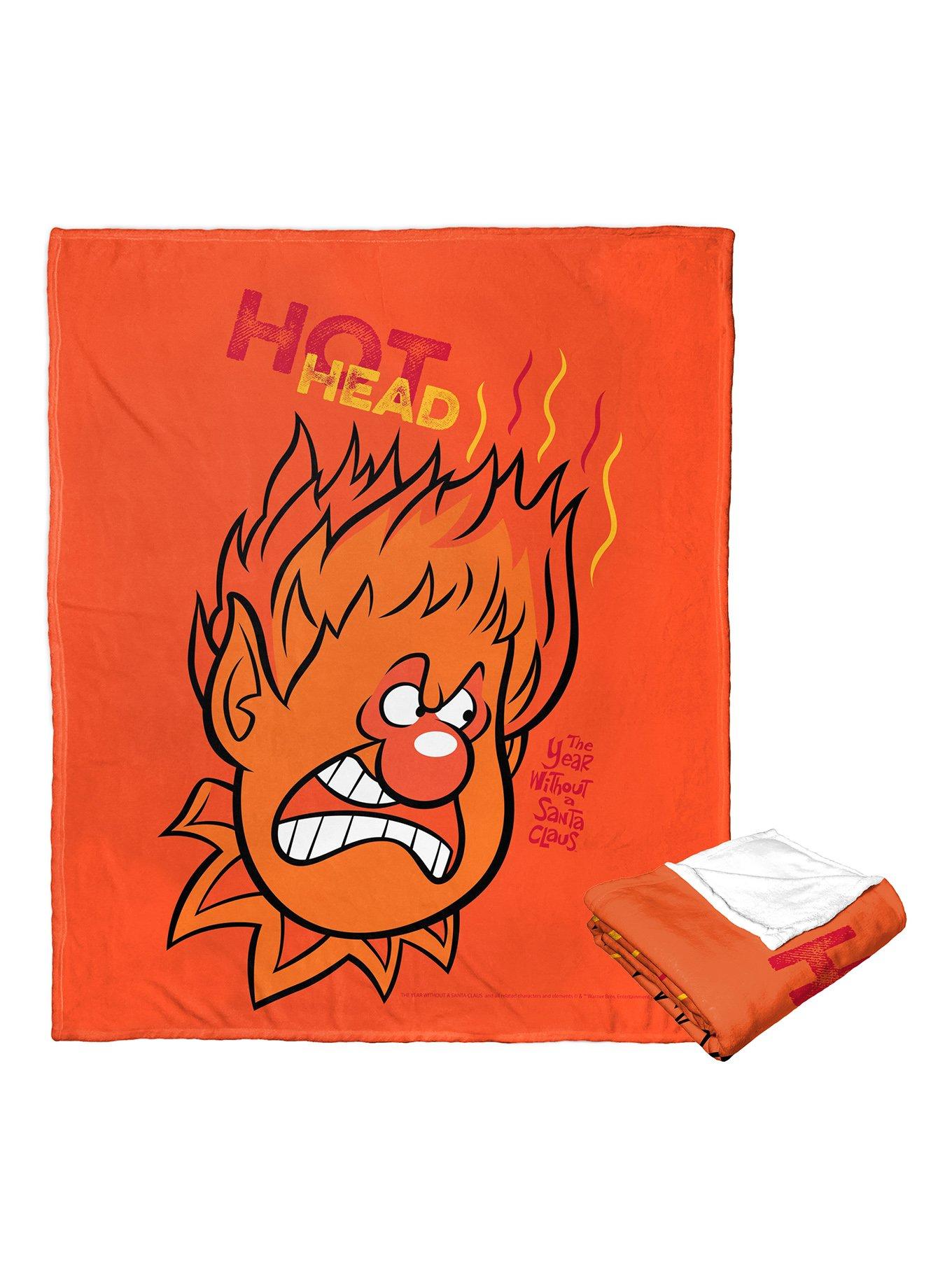The Year Without A Santa Claus Hot Head Silk Touch Throw, , hi-res