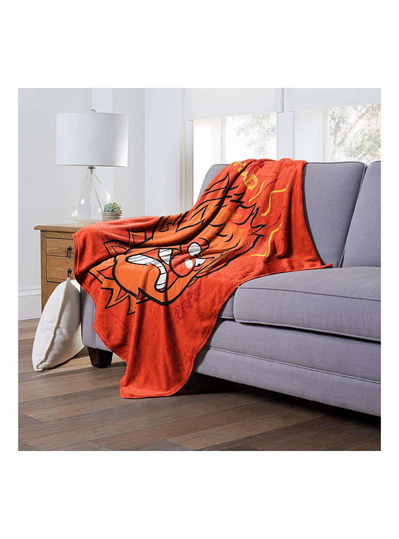 The Year Without A Santa Claus Hot Head Silk Touch Throw, , alternate