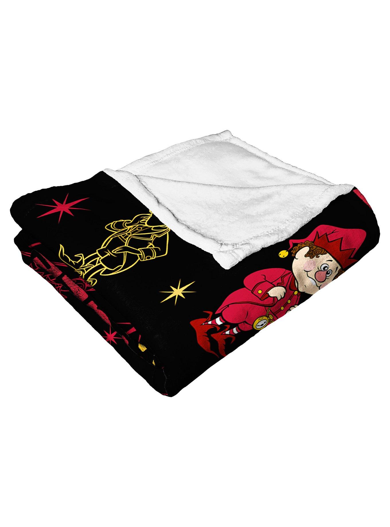 The Year Without A Santa Claus Jingle And Jangle Silk Touch Throw, , alternate