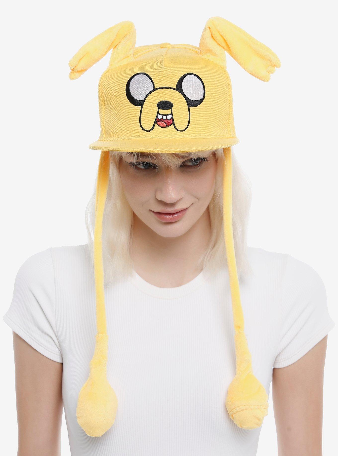 Adventure Time Jake Snapback Hat With Moveable Ears, , alternate