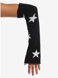 Black & White Star Flared Arm Warmers, , alternate