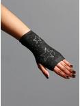 Rhinestone Star Fingerless Gloves, , alternate