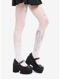 White Butterfly Tights, , alternate
