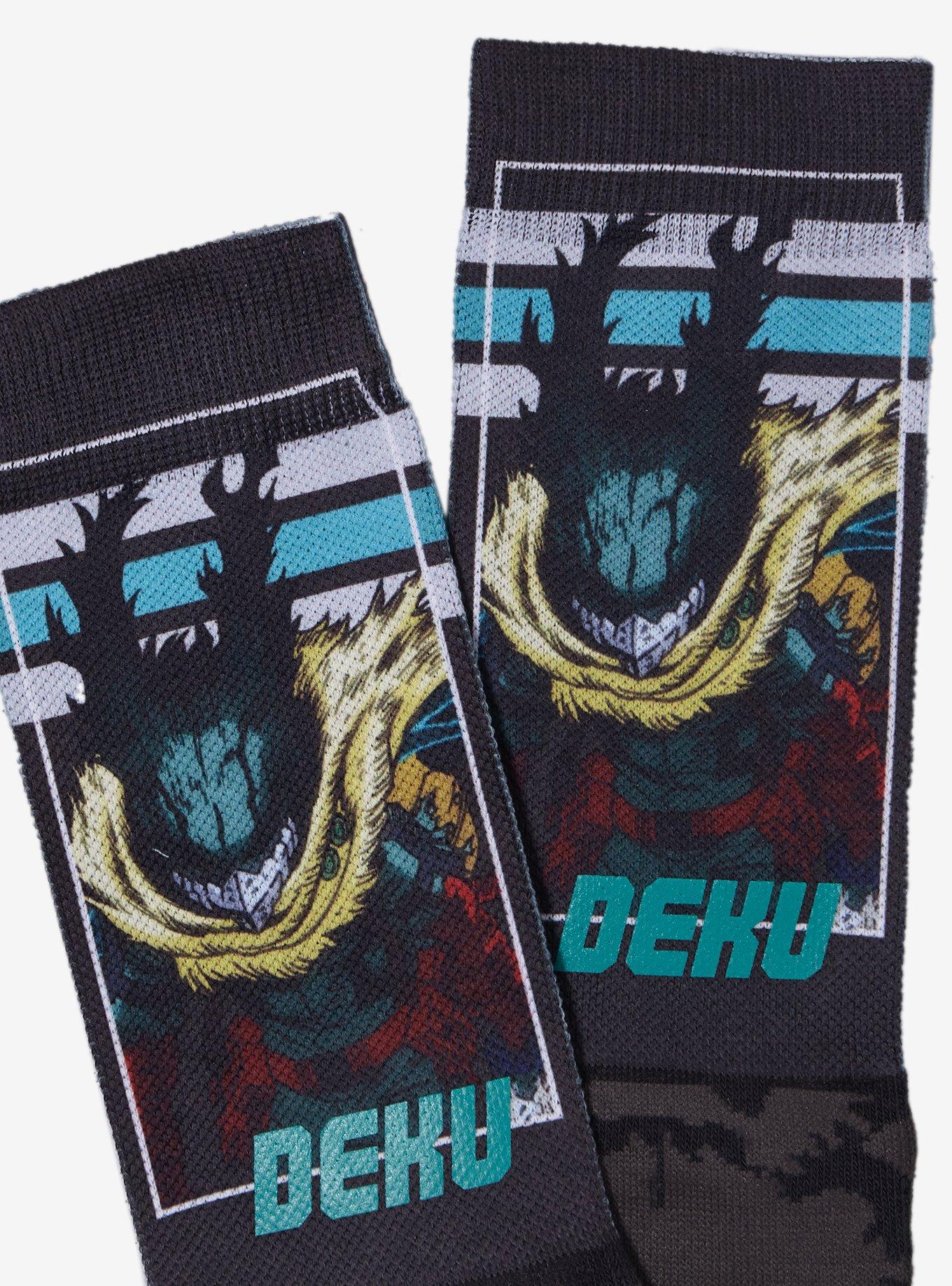 My Hero Academia Vigilante Deku Crew Socks, , alternate