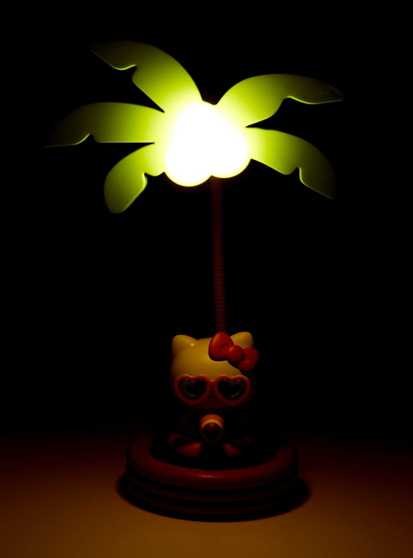 Sanrio Hello Kitty Adjustable Palm Tree Lamp — BoxLunch Exclusive, , hi-res