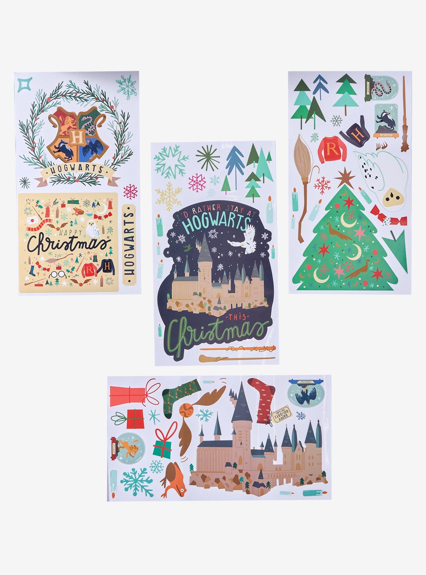 Harry Potter Christmas Window Decals, , alternate