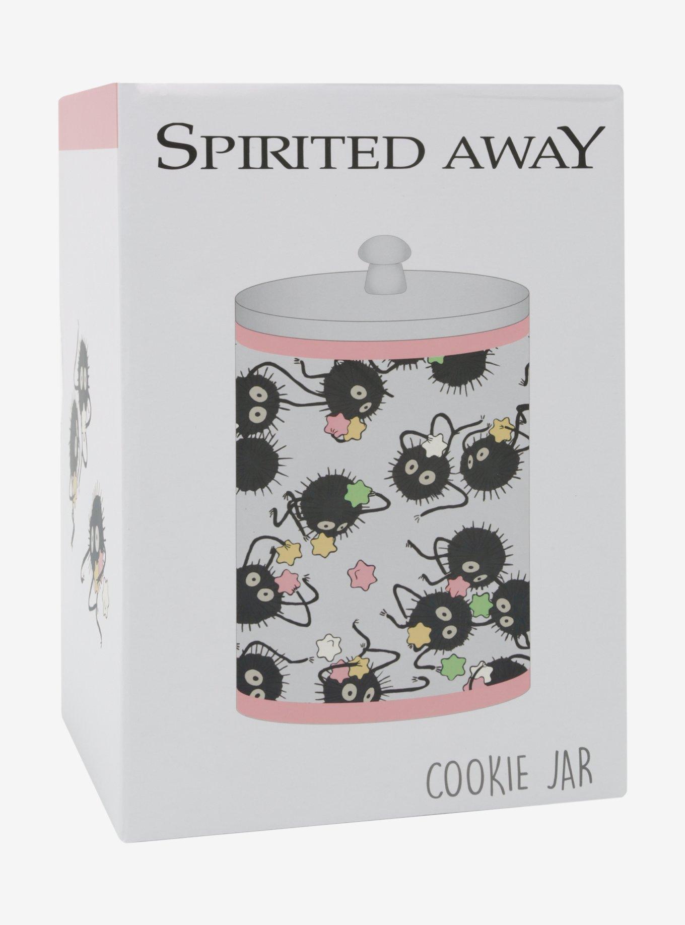 Studio Ghibli Spirited Away Soot Sprites Allover Print Cookie Jar - BoxLunch Exclusive, , alternate