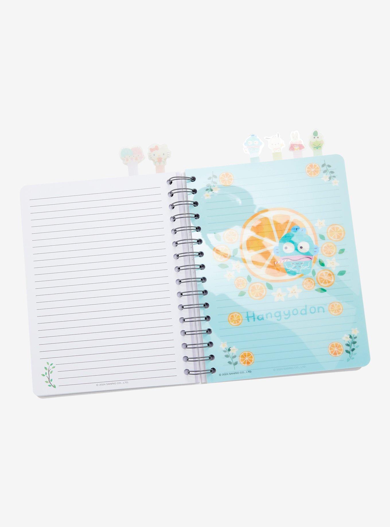 Sanrio Hello Kitty and Friends Fruits Allover Print Figural Tab Journal - BoxLunch Exclusive