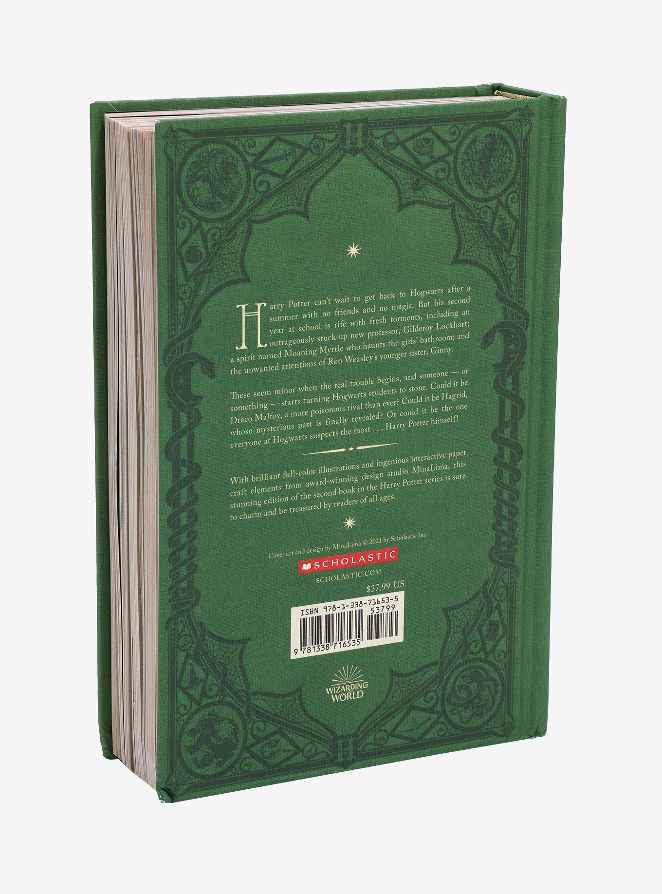 Harry Potter and the Chamber of Secrets MinaLima Full Color Pop Up Book, , alternate