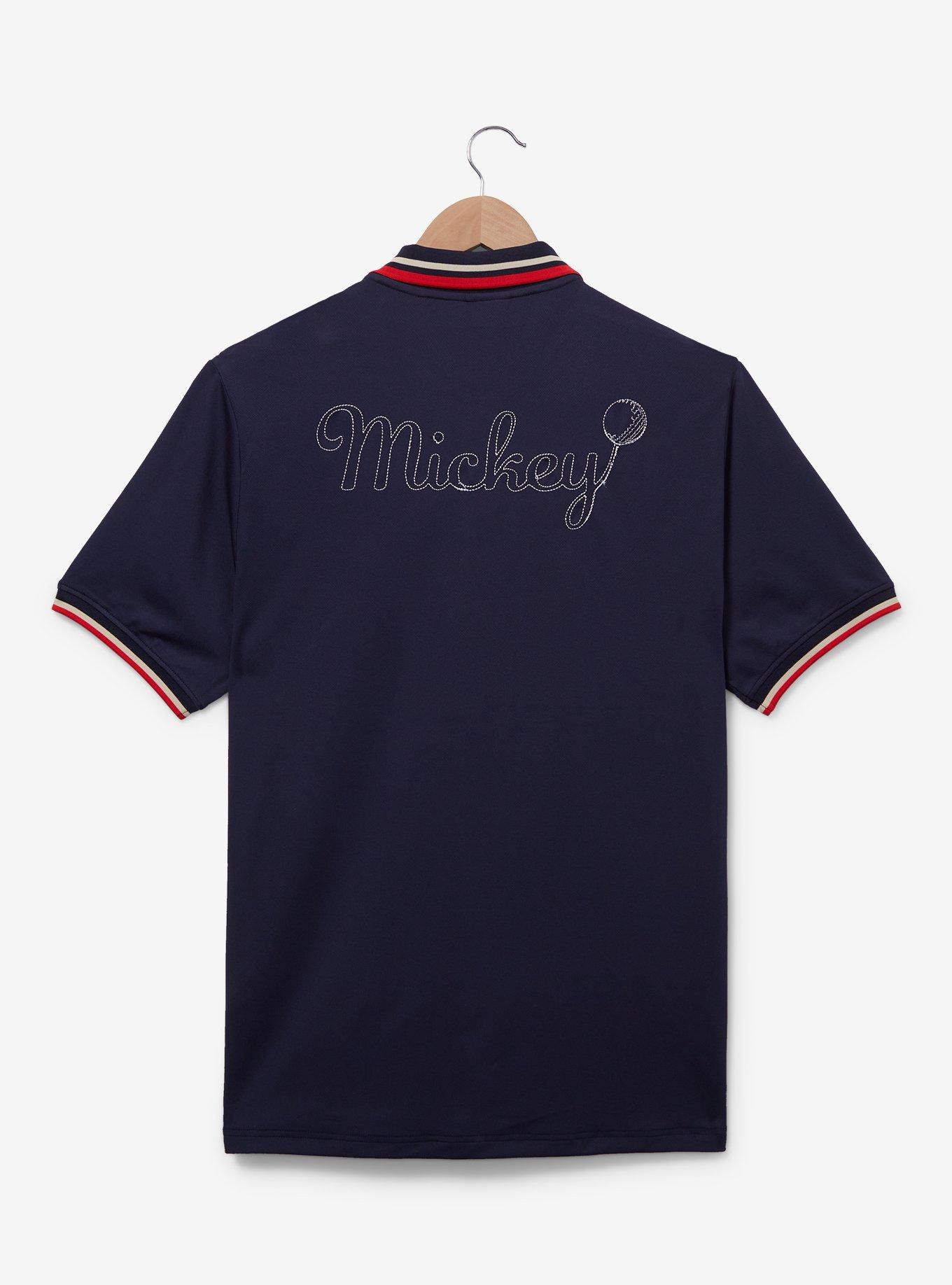 Disney Mickey Mouse Initial Collegiate Golf Polo, NAVY, alternate