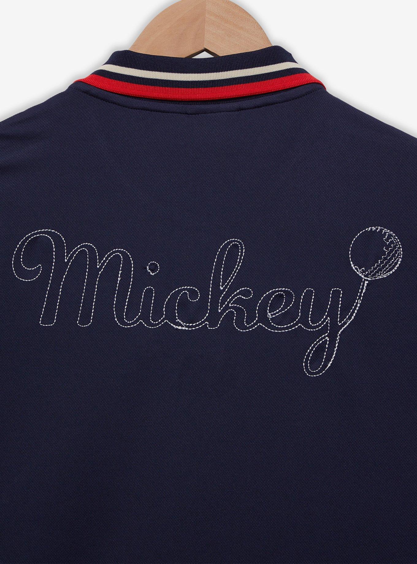 Disney Mickey Mouse Initial Collegiate Golf Polo, NAVY, alternate