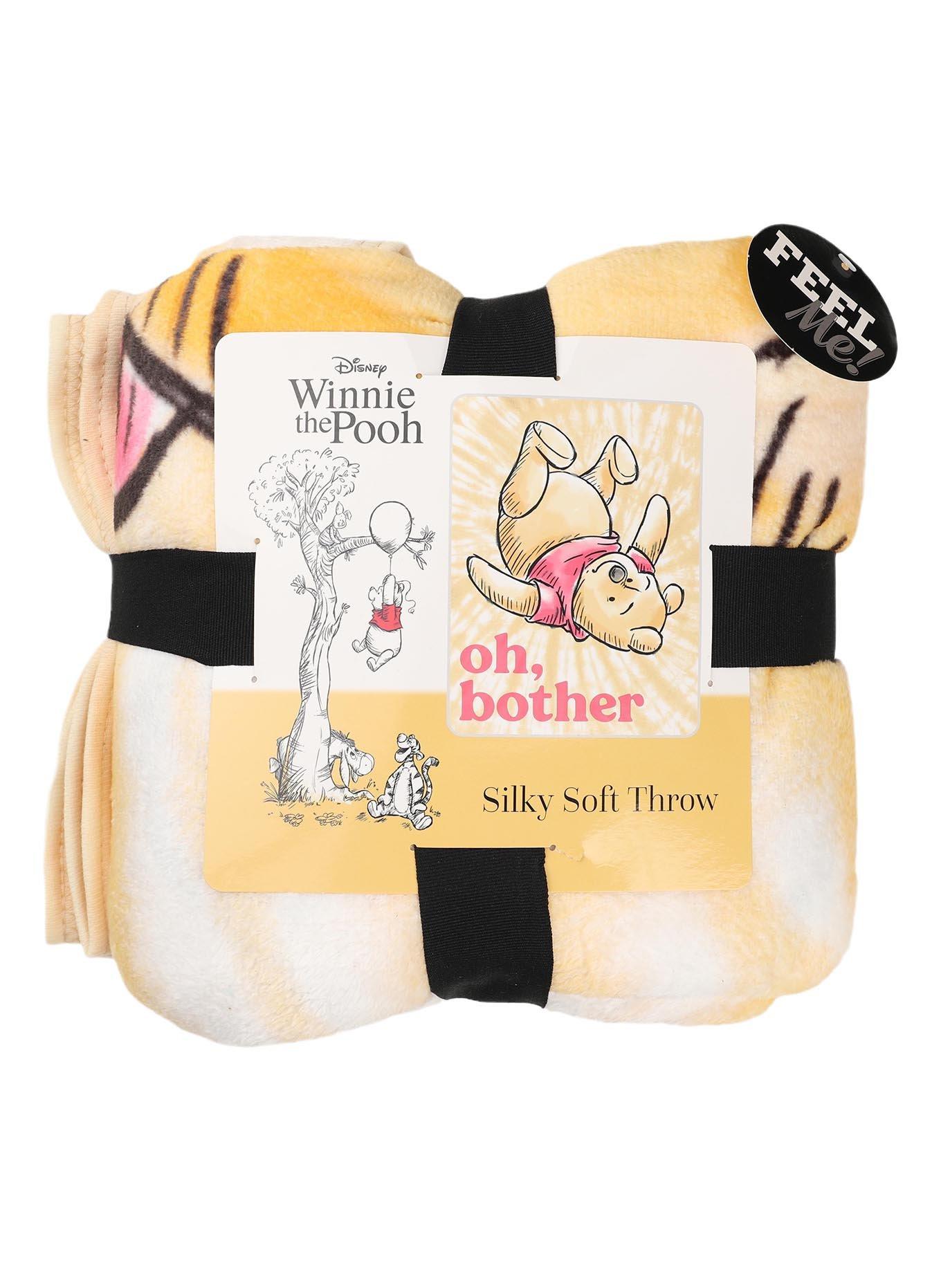 Disney Winnie The Pooh Oh Bother 46X60 Silk Touch Throw, , alternate
