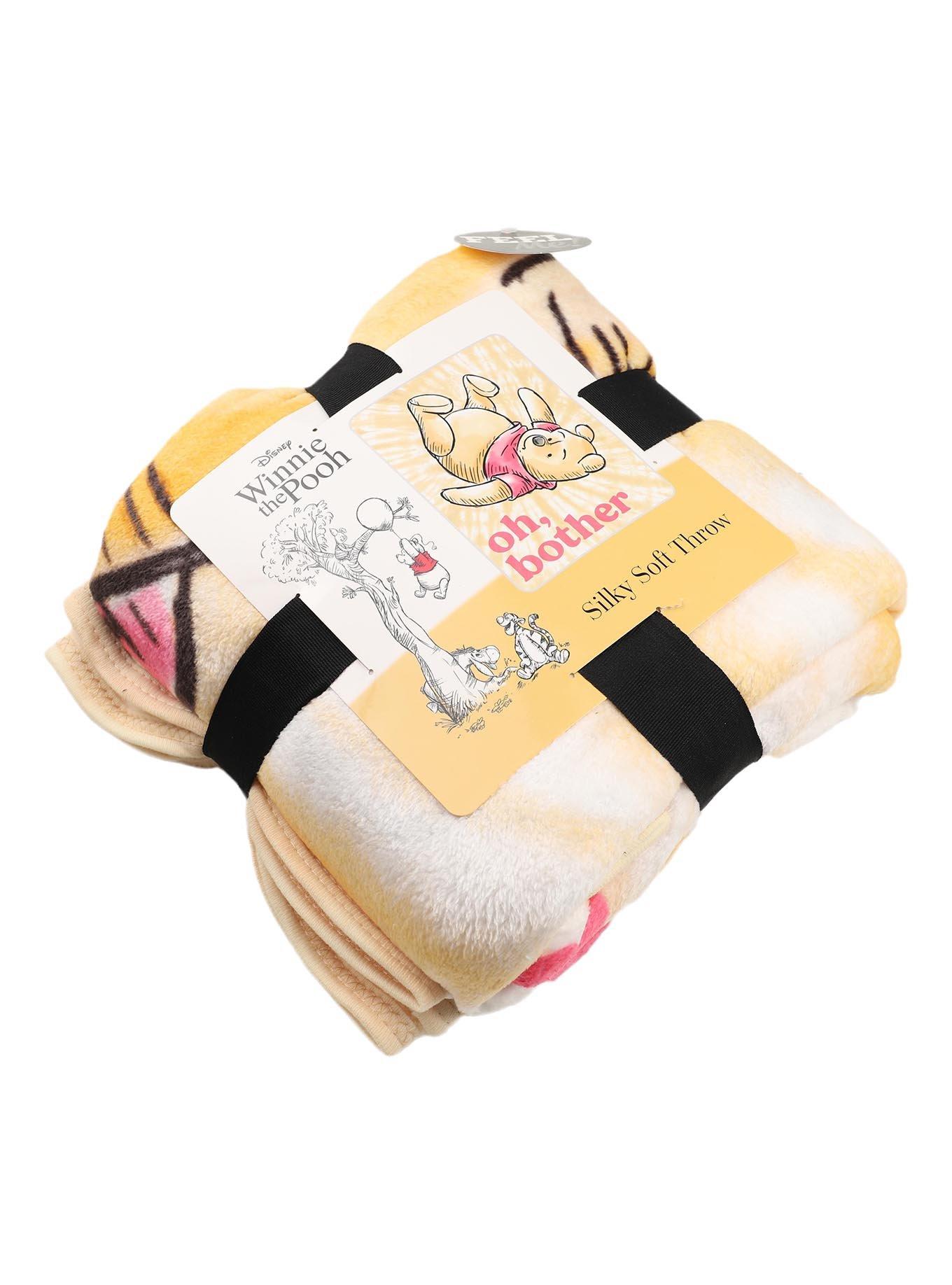 Disney Winnie The Pooh Oh Bother 46X60 Silk Touch Throw, , alternate