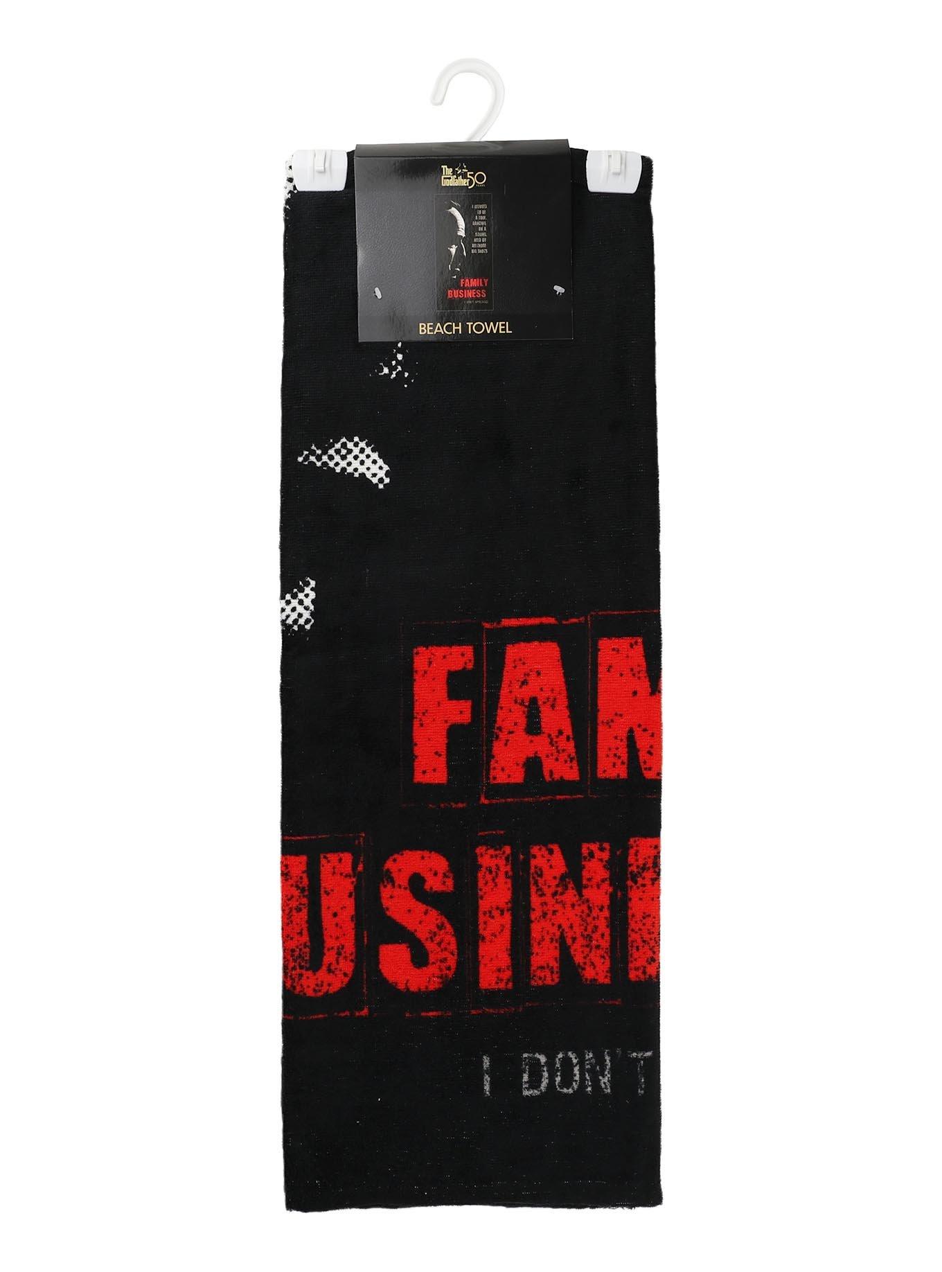 The Godfather Family Business Beach Towel, , alternate