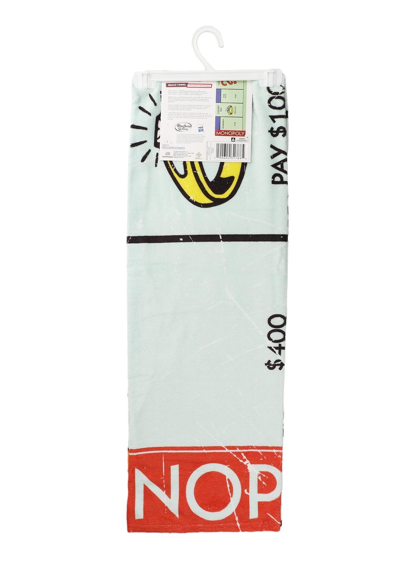 Monopoly Chance Beach Towel, , alternate