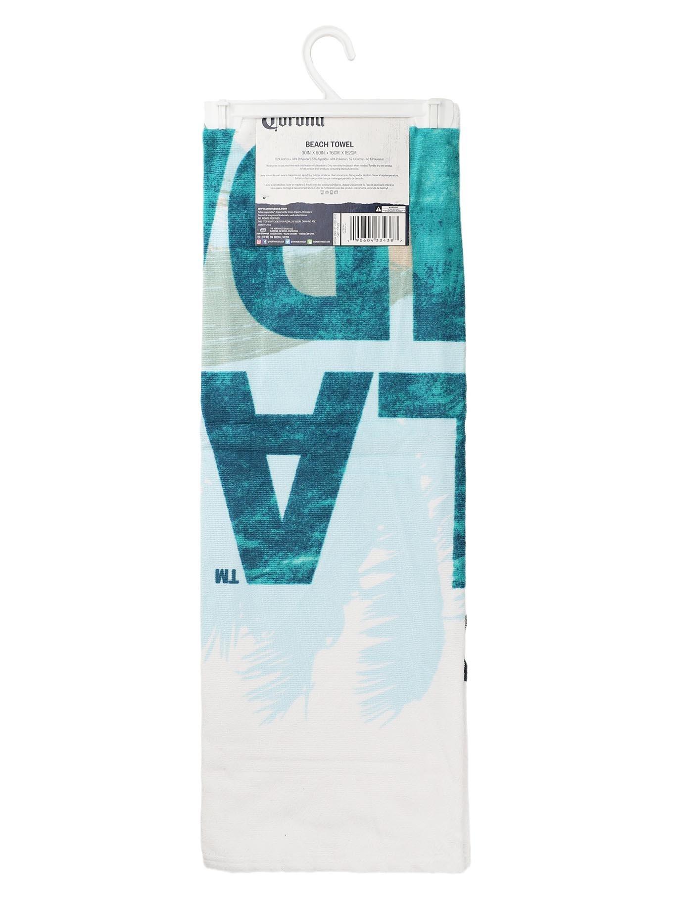 Corona Vida Palm Beach Towel, , alternate
