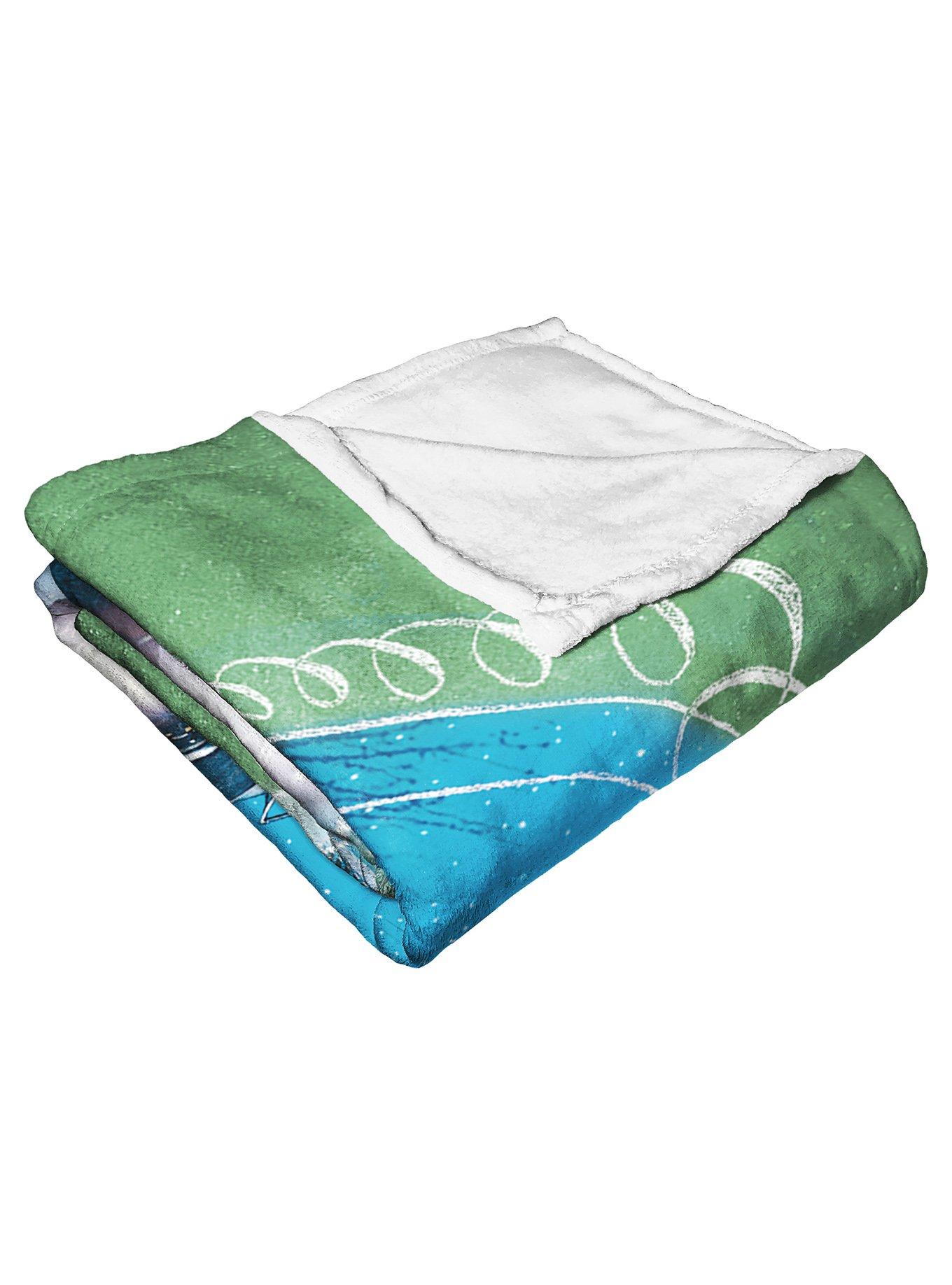 The Polar Express Round Trip Silk Touch Throw Blanket, , alternate