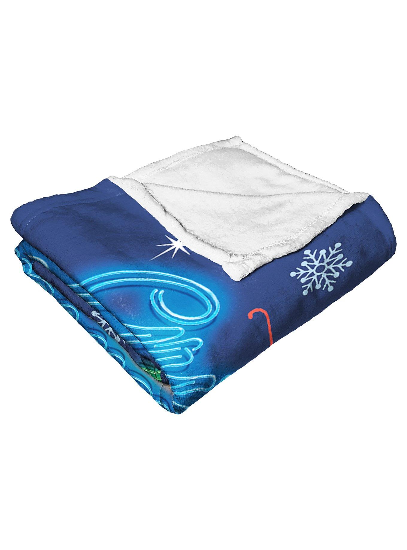 National Lampoon's Christmas Vacation Griswold Family Vacation Neon Silk Touch Throw Blanket, , alternate