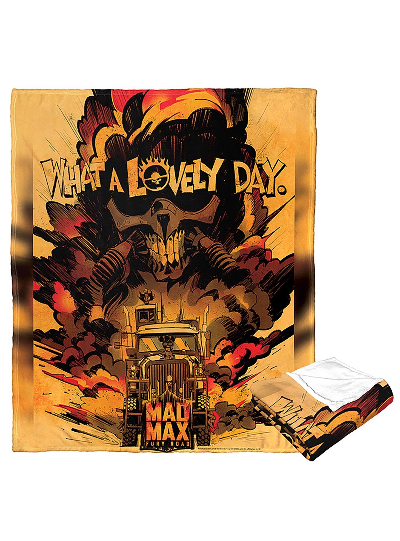 WB 100 Mad Max Fury Road What A Lovely Day Silk Touch Throw, , hi-res