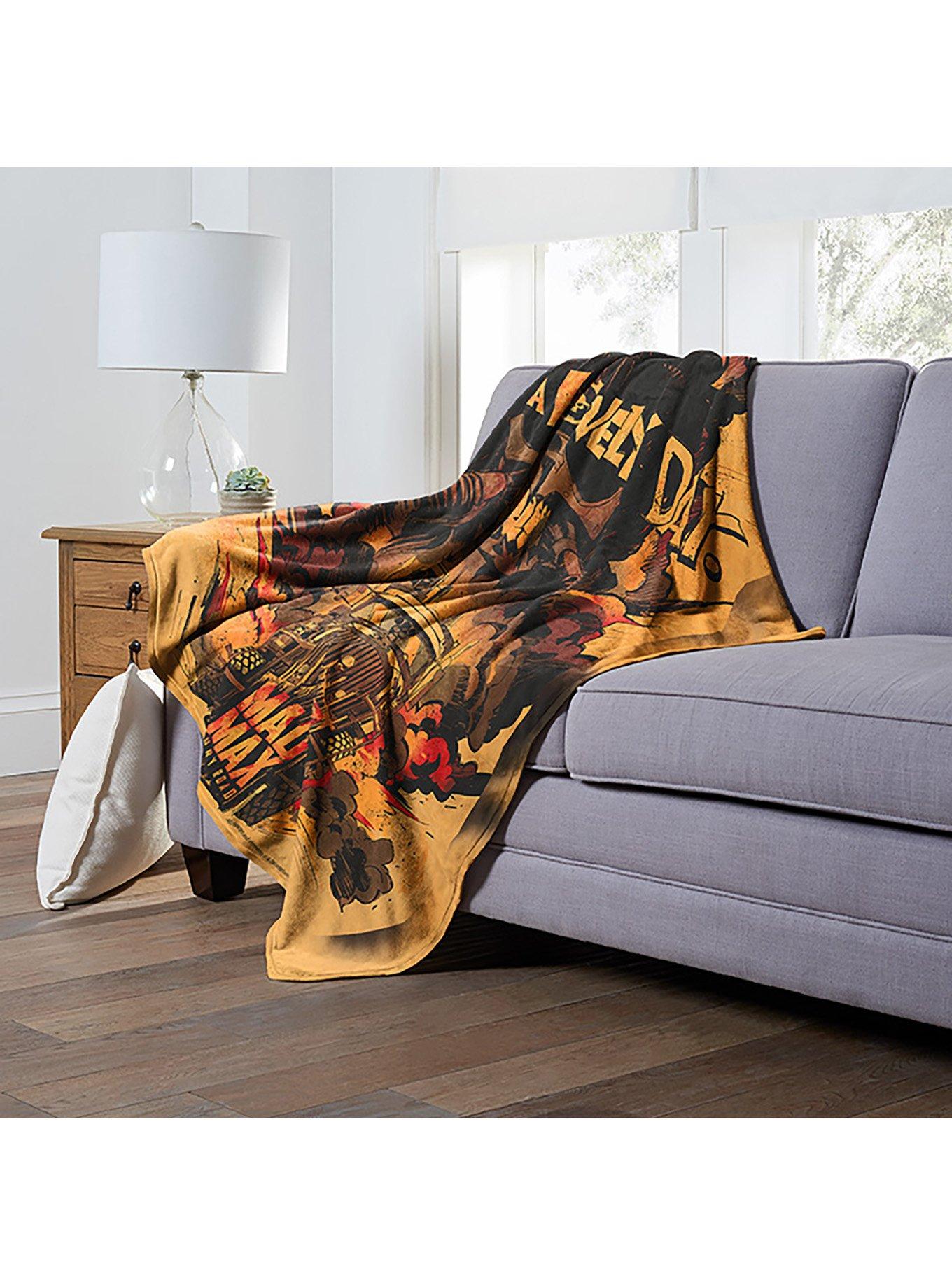 WB 100 Mad Max Fury Road What A Lovely Day Silk Touch Throw, , alternate