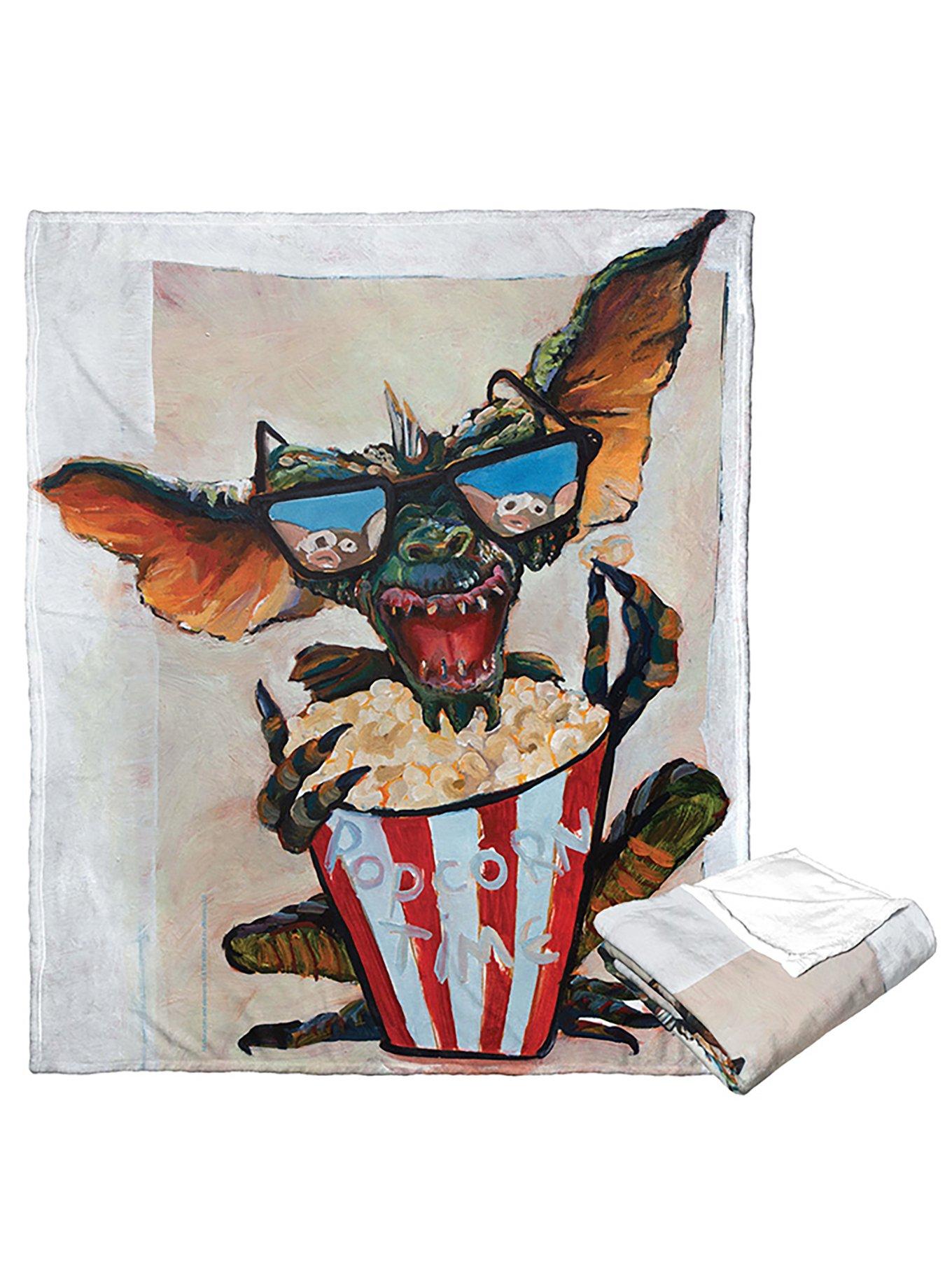 WB 100 The Gremlins Painted Gremlin Silk Touch Throw