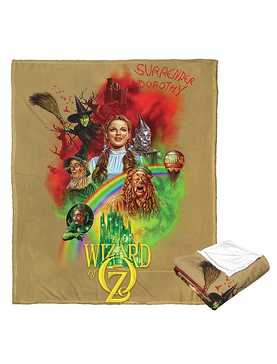 WB 100 The Wizard Of Oz Surrender Dorothy Silk Touch Throw, , hi-res