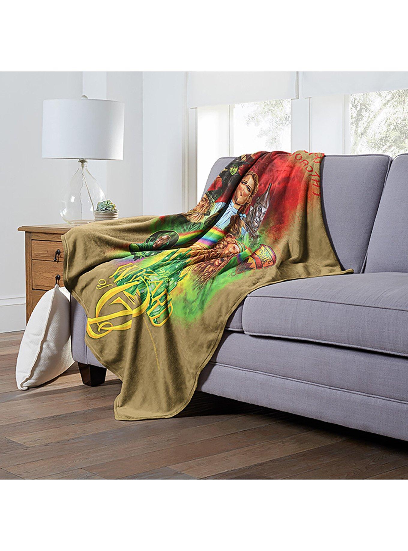 WB 100 The Wizard Of Oz Surrender Dorothy Silk Touch Throw, , alternate