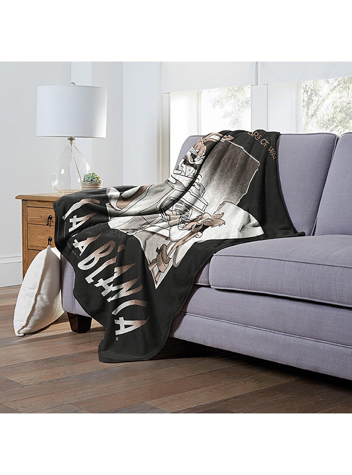 WB 100 Looney Tunes Usual Suspects Silk Touch Throw, , alternate