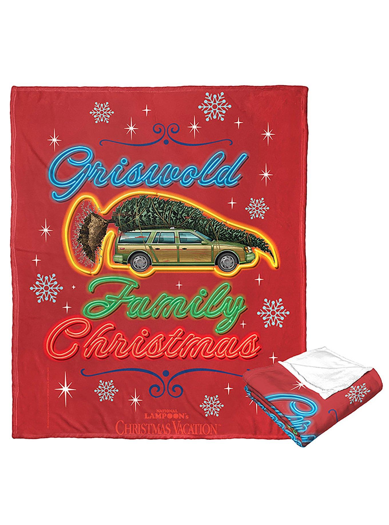 WB 100 National Lampoon's Christmas Vacation Griswold Christmas Silk Touch Throw, , alternate