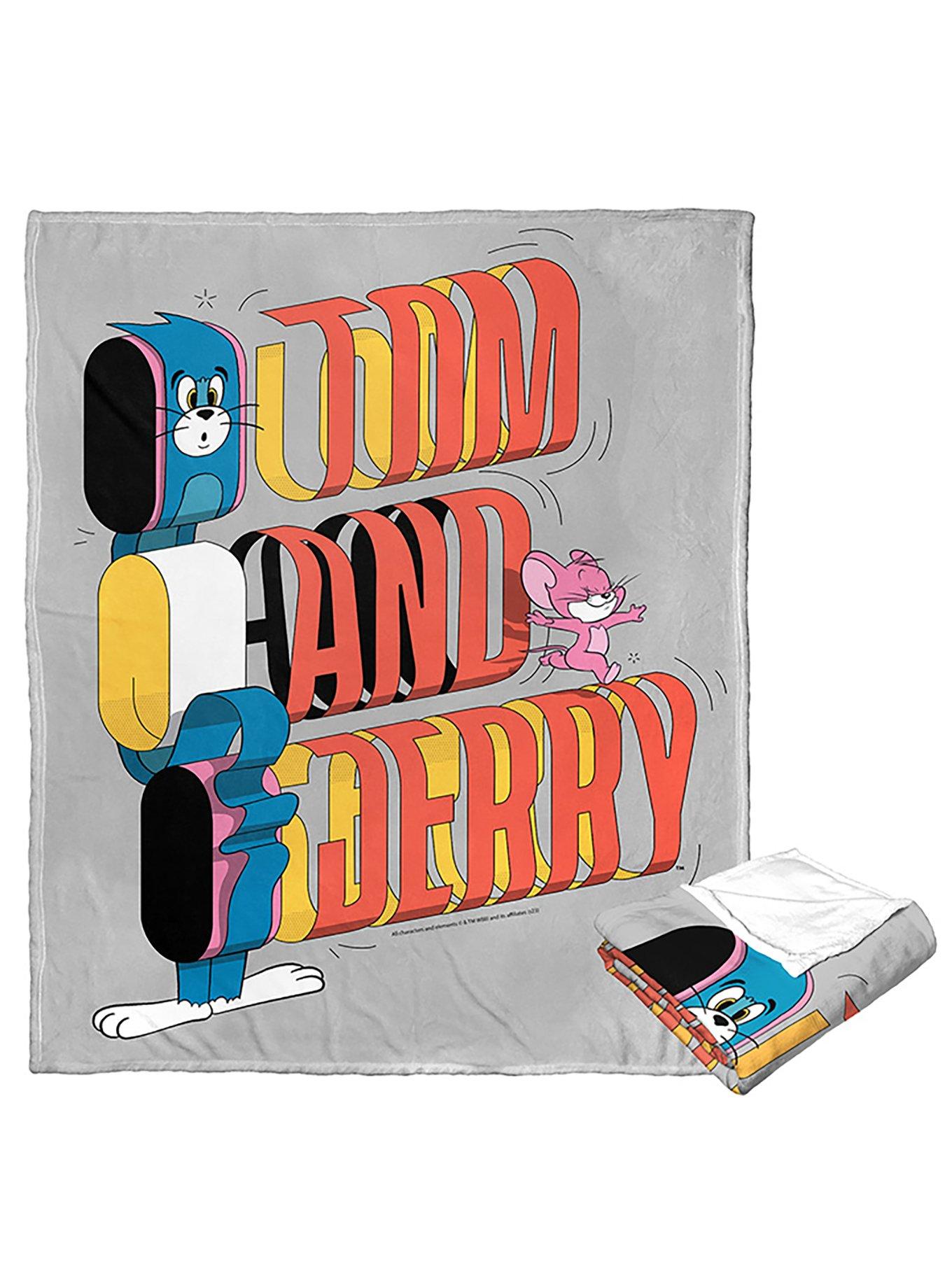 WB 100 Tom And Jerry That?s My Boy Silk Touch Throw, , hi-res