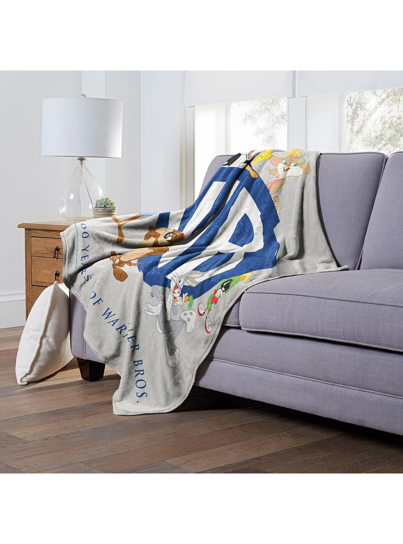 WB 100 Looney Tunes Anniversary Silk Touch Throw, , alternate