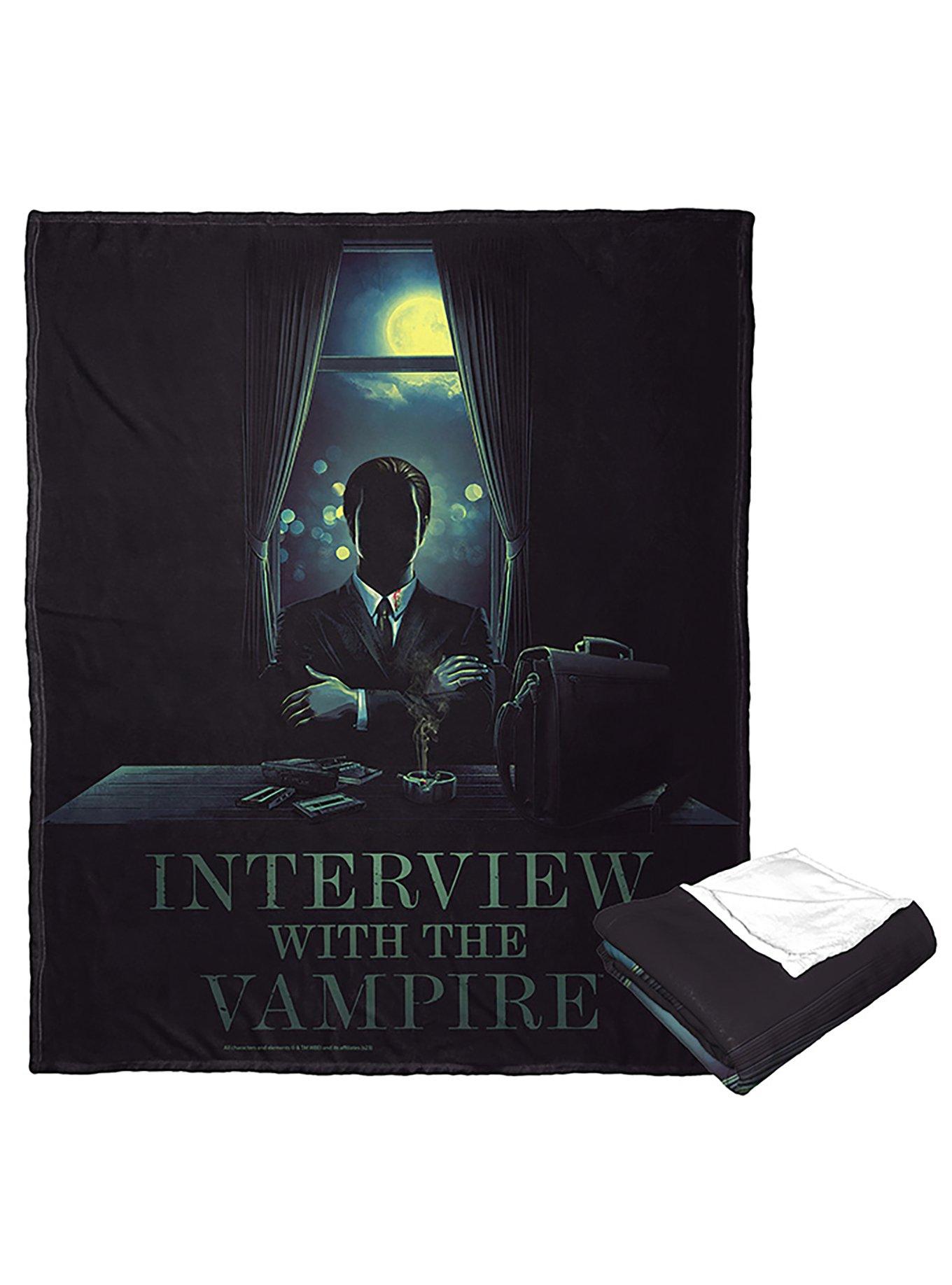 WB 100 Interview With A Vampire We Do Not Change Silk Touch Throw