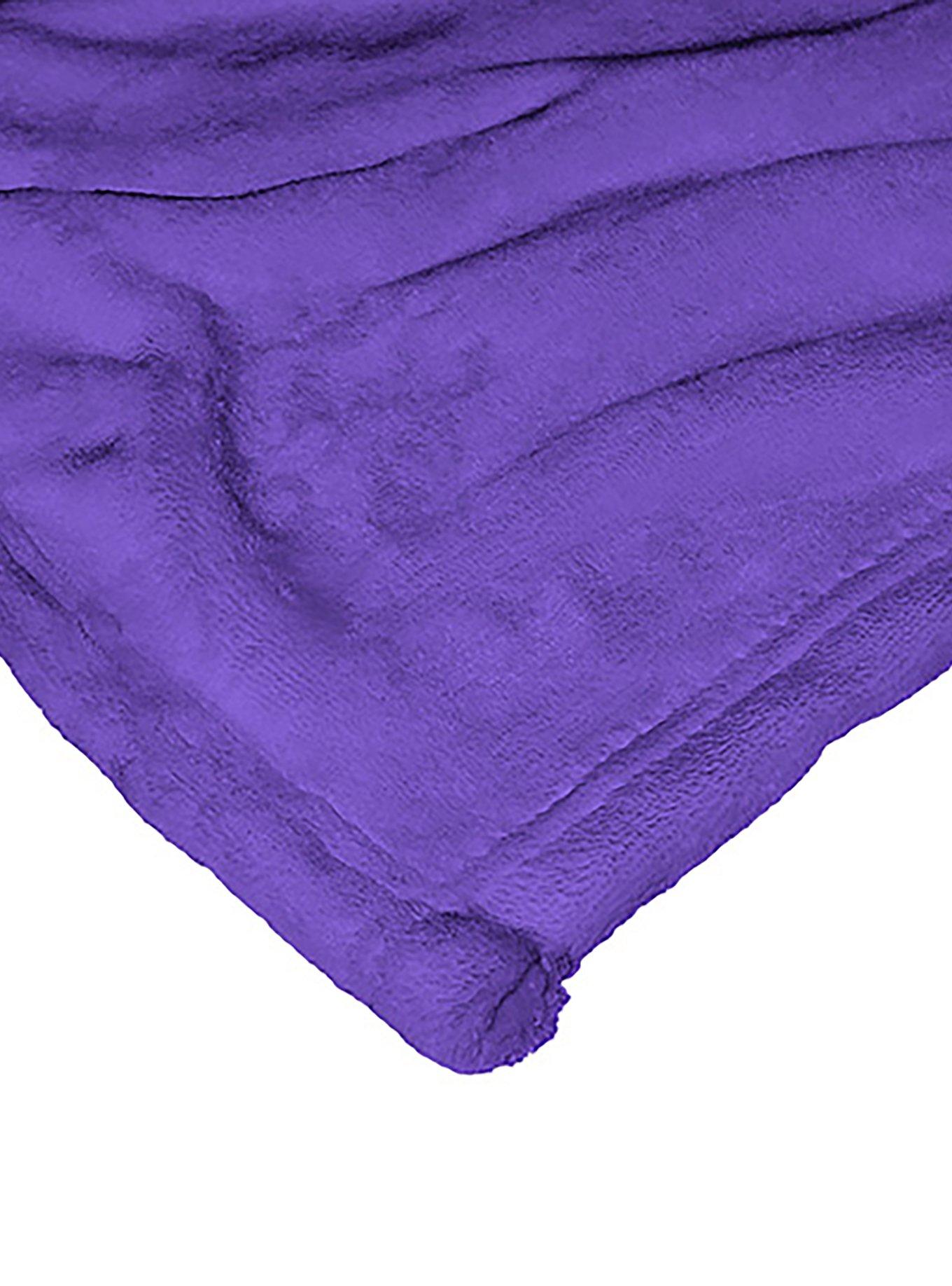 WB 100 Purple Rain Sorrow Silk Touch Throw, , alternate