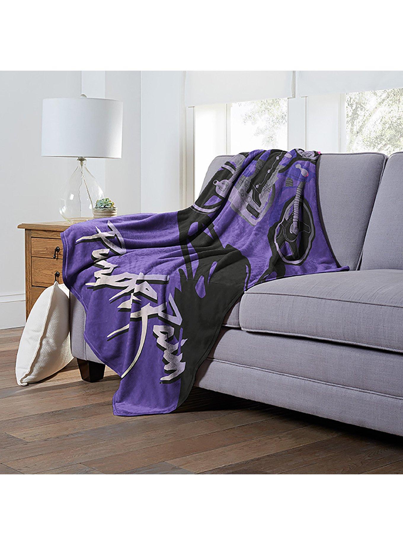 WB 100 Purple Rain Sorrow Silk Touch Throw, , alternate