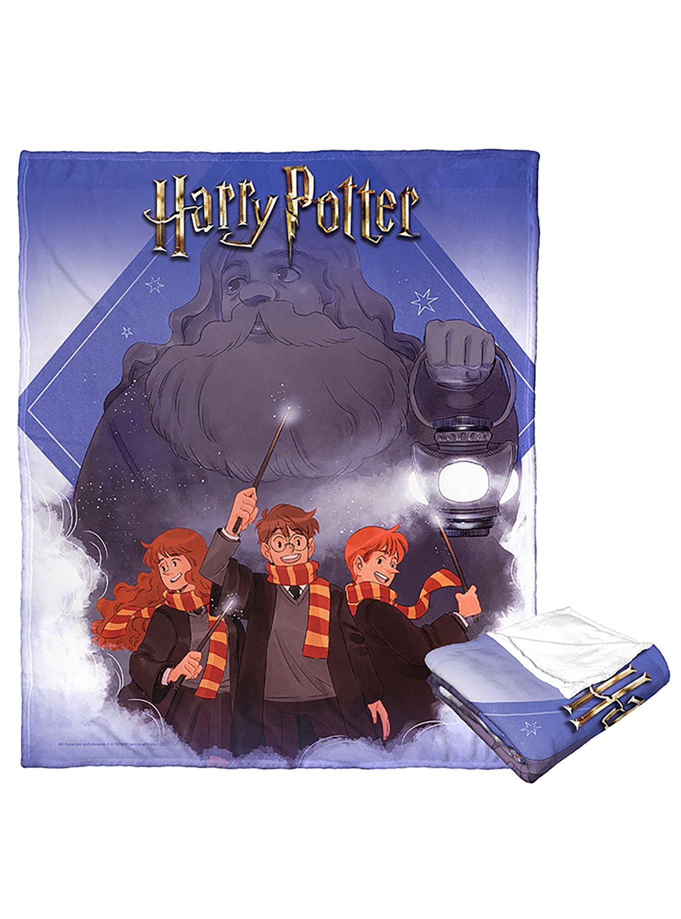 WB 100 Harry Potter Guide Us Hagrid Silk Touch Throw
