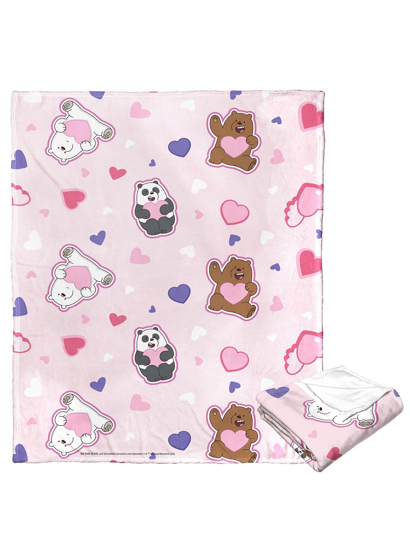 We Bare Bears Sweet Bears Silk Touch Throw, , hi-res