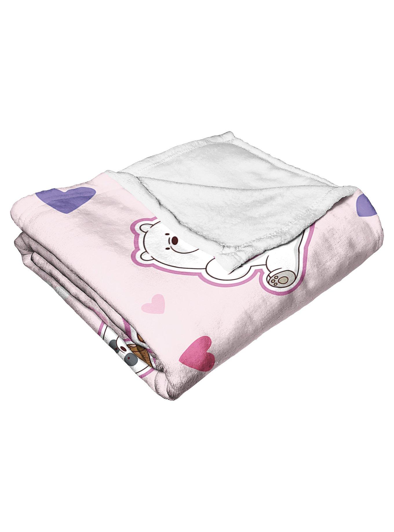 We Bare Bears Sweet Bears Silk Touch Throw, , alternate