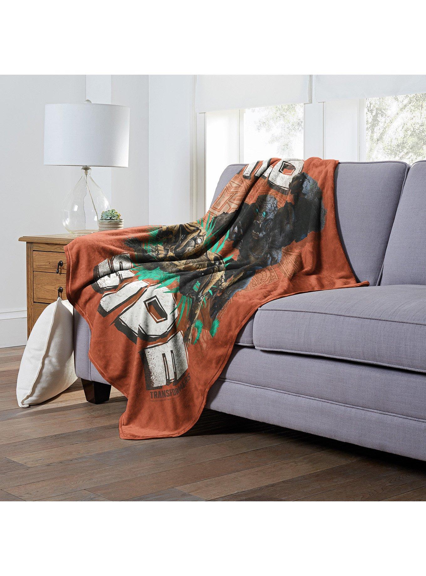 Transformers: Rise Of The Beasts Wild Side Silk Touch Throw, , alternate
