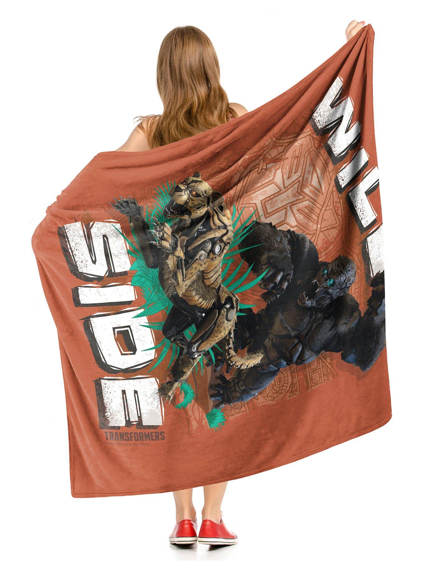 Transformers: Rise Of The Beasts Wild Side Silk Touch Throw, , alternate