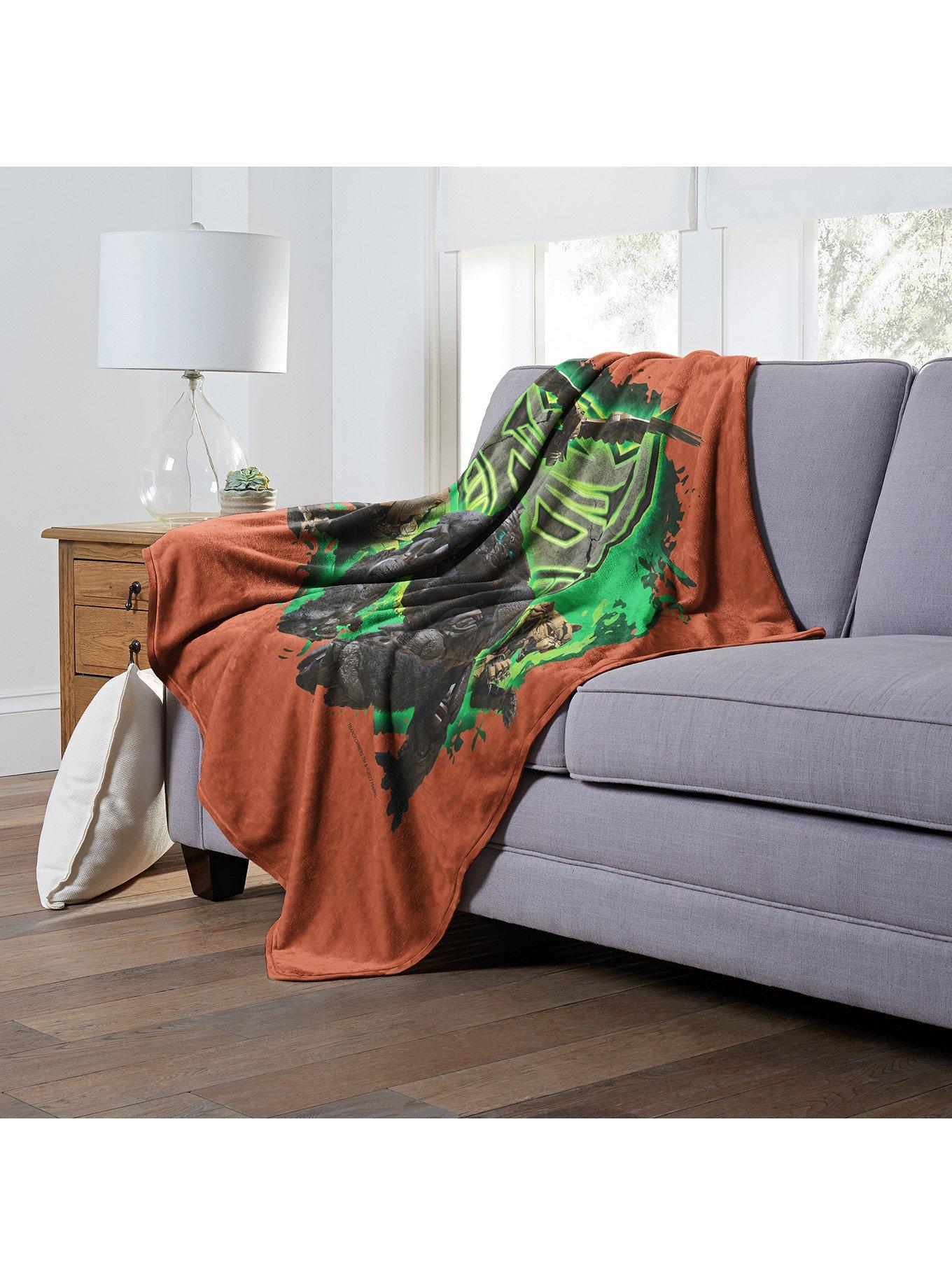 Transformers: Rise Of The Beasts The Maximals Silk Touch Throw, , alternate