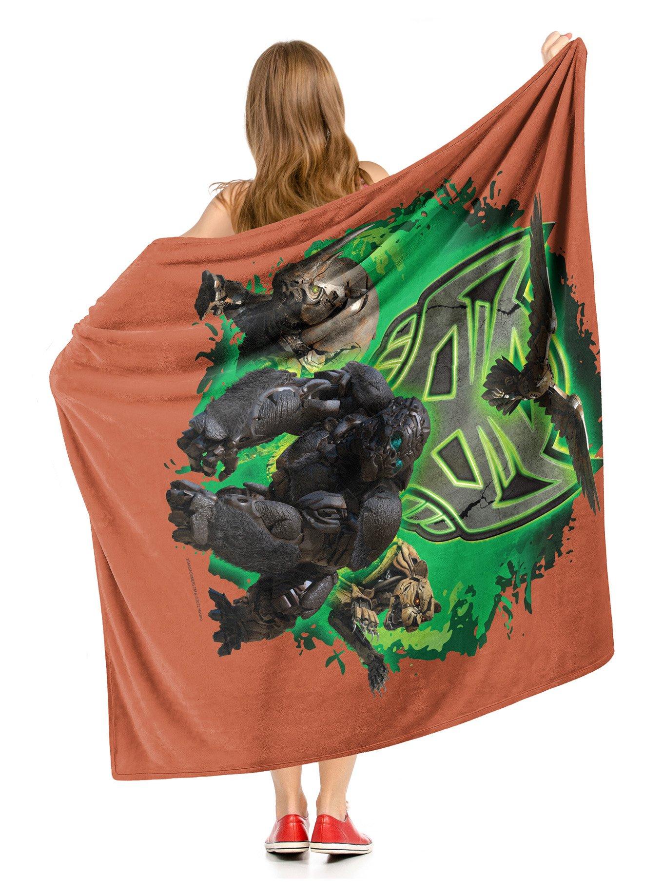 Transformers: Rise Of The Beasts The Maximals Silk Touch Throw, , alternate