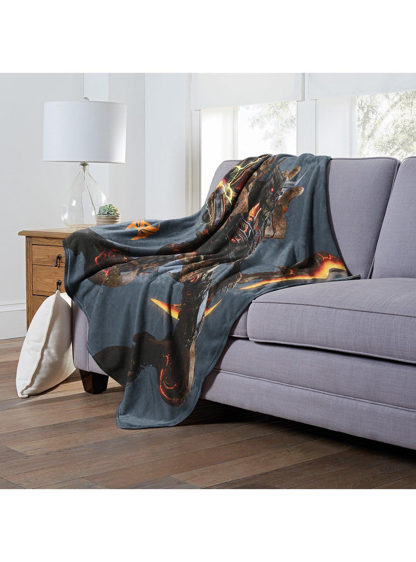 Transformers: Rise Of The Beasts Scourge Silk Touch Throw, , alternate