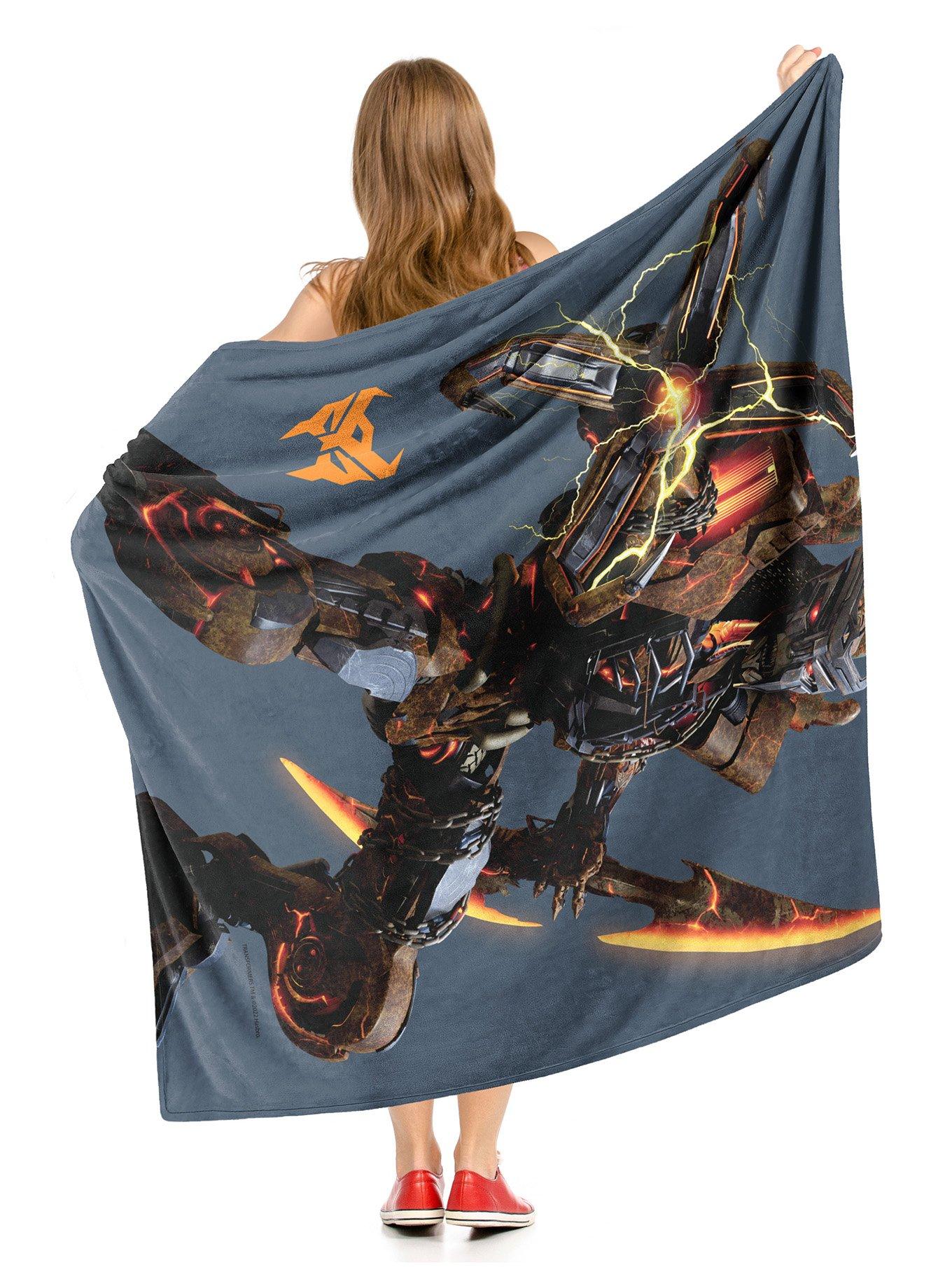 Transformers: Rise Of The Beasts Scourge Silk Touch Throw, , alternate