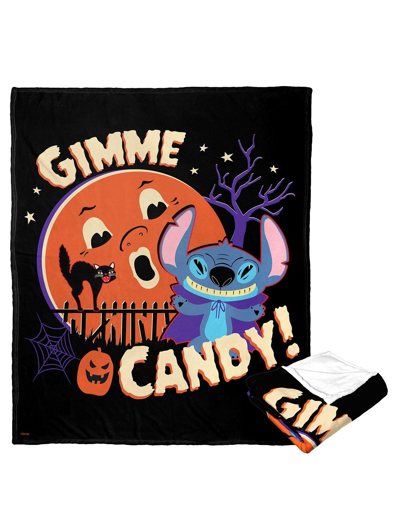 Disney Lilo And Stitch Gimme Candy Silk Touch Throw Blanket, , alternate
